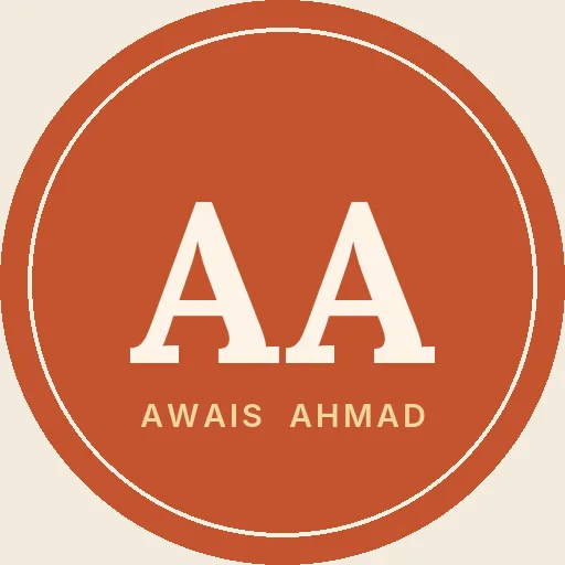 Awais Ahmad monogram